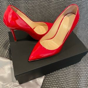 Giuseppe Zanotti Size 36 Red Patent Leather Pumps